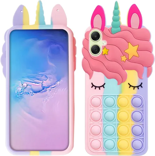 Miniatura 9 de nancheng - Funda de silicona suave a prueba de golpes para Samsung Galaxy A05, funda protectora de silicona antiarañazos, antideslizante