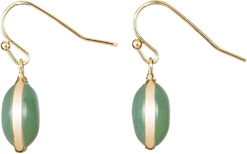 Miniatura 35 de 14K Gold Earrings for Women Handmade Green Jade Jewelry Green Stone Earrings for Women Dangle Birthstone Earrings Gift for Anniversary Graduation