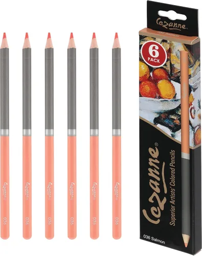 Miniatura 31 de Cezanne Creative Mark - Lápices de colores de primera calidad, tierra italiana, paquete de 6 lápices de dibujo altamente pigmentados, lápices