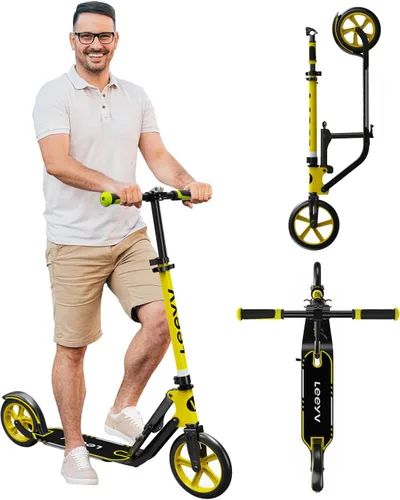 Miniatura 8 de Adult Scooter with Big Wheels Adjustable Height, Foldable Aluminum Frame Smooth Ride for Urban Commuting and Outdoor Fun Suitable for Teens