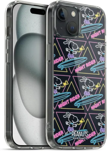 Miniatura 106 de Head Case Designs Peanuts Tropical Surf Snoopy Aloha Disco Gel Funda con licencia oficial [protección de grado militar] compatible con Apple iPhone
