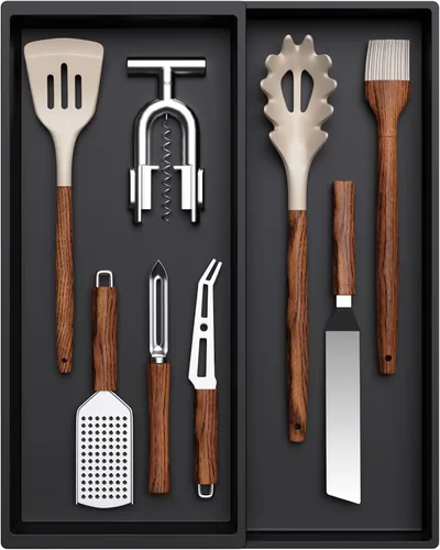 Miniatura 10 de Lifewit Organizador de Cajón para Cubiertos, Organizador Expandible de Utensilios para Cajones de Cocina, Bandeja Ajustable para Cubiertos y Menaje