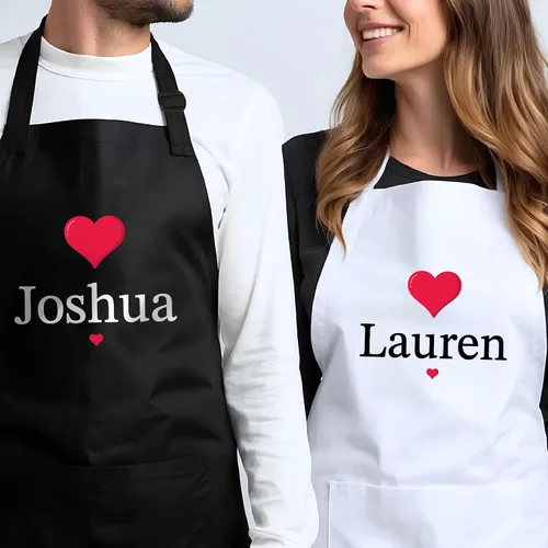 Miniatura 2 de 7th Hill Delantales personalizados para mujeres y hombres, delantal de chef personalizado, delantal de cocina personalizado con bolsillos