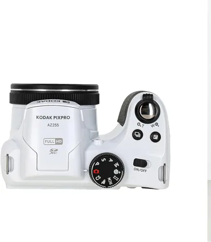 Miniatura 7 de Kodak PIXPRO AZ255 - Cámara digital (blanco) Sensor de 16 MP, zoom óptico de 25x, lente gran angular de 0.94 pulgadas y estabilización óptica
