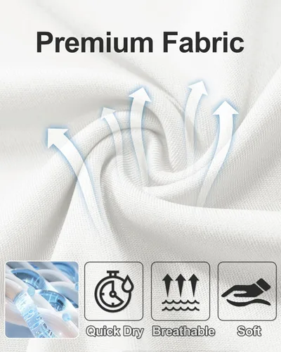 Miniatura 152 de MAGCOMSEN Camisas de manga larga para hombre, protección solar UPF 50+, camisetas atléticas para senderismo, correr, entrenamiento, protección