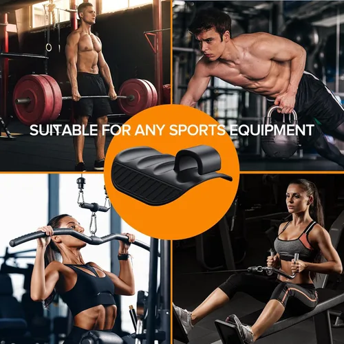 Miniatura 6 de FUNTOFUN Agarre de silicona antideslizante para gimnasio, almohadillas de goma para hombres y mujeres, guantes protectores ergonómicos de palma