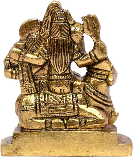Miniatura 8 de eSplanade Latón Shiva Lingam Ídolo Murti (2,5 pulgadas)