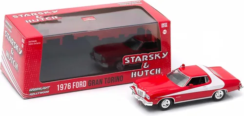 Miniatura 4 de Greenlight 86442 1976 Ford Gran Torino Starsky and Hutch Escala 1:43 Diecast