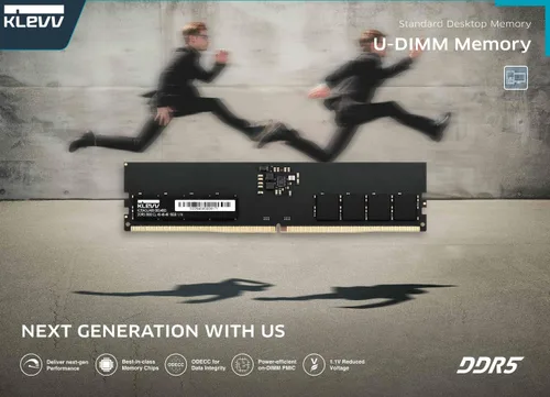 Miniatura 2 de KLEVV DDR5 16 GB (1 x 16 GB) 5600 MHz CL46 UDIMM SK Hynix A-Die Memoria Ram de escritorio 1.1V (KD5AGUA80-56G460A)