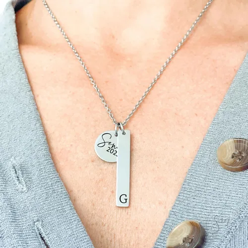 Miniatura 3 de Regalo de graduación para adultos mayores 2025, collar de graduación, regalo de graduación de clase de 2025, regalo de graduación para niña, collar