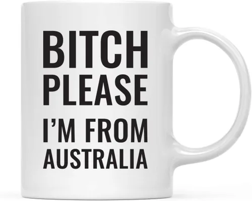 Miniatura 63 de Andaz Press Taza de café de 11 onzas, regalo de broma, Bitch Please I'm from Alabama, paquete de 1, incluye caja de regalo, divertidas ideas