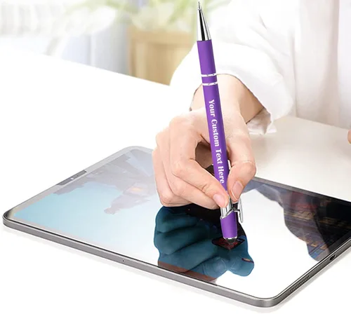 Miniatura 4 de Bolígrafos personalizados personalizados con grabado gratuito a granel con mensaje de nombre, bolígrafos personalizados para negocios, oficina