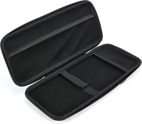 Miniatura 3 de RAIACE Funda de almacenamiento rígida compatible con teclado numérico Apple Magic Keyboard + Apple Magic Mouse. (solo funda), color negro