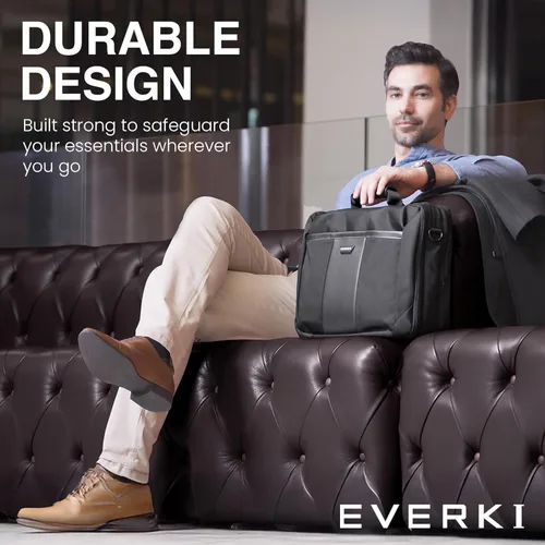 Miniatura 8 de EVERKI Versa - Maletín para laptop, bolsa de computadora resistente para portátiles de 13 a 17.3 pulgadas, bolsa de viaje resistente al agua