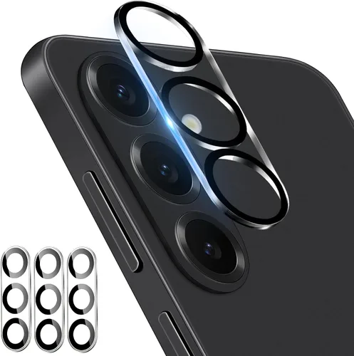 Miniatura 9 de Paquete de 3 protectores de lente de cámara Dengduoduo para Samsung Galaxy A15 5G, protector de cámara de vidrio templado, cubierta trasera