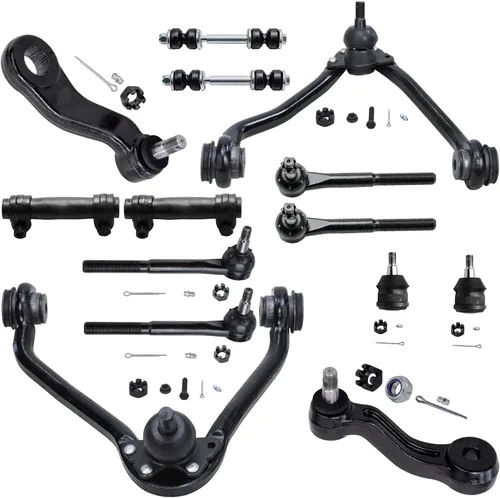 Miniatura 100 de Detroit Axle - Kit de suspensión frontal de 16 piezas para RWD Chrysler 300 Dodge Charger Challenger Magnum 6 brazos de control con rótulas 2