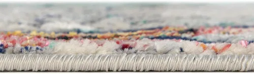 Miniatura 5 de Unique Loom Ariel Collection - Alfombra de área con diseño de pez dorado (4 pies 1 pulgada, redonda, multicolor)
