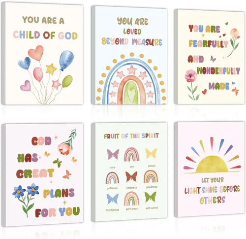 Miniatura 23 de CHDITB Decoración de aula de libros de lectura, citas inspiradoras, impresión artística de pared para niños, 12 x 16 pulgadas, libros motivacionales