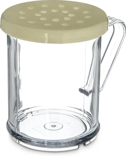 Miniatura 14 de Carlisle FoodService Products 427106 Tapa de polietileno para sal y pimienta solamente, 3.12 pulgadas de diámetro, color beige (caja de 12)