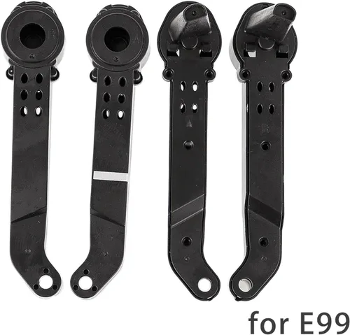 Miniatura 4 de Piezas de repuesto para drones E99 Pro, cuchillas de motor de brazo de plástico ABS, fácil de instalar, para E99 Pro, silencioso con mayor