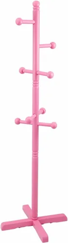 Frenchi Home Furnishing - silla de metal plegable, para niños, Cereza, Rosado
