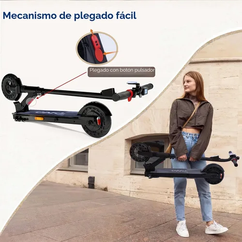 Miniatura 5 de Electric Scooter for Big Kids/Teens - 250W Motor, 15.5 mph Top Speed, Rear Foot Brake, Folding E-Scooter for Riders