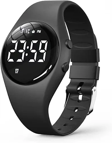 Miniatura 8 de Kids Pedometer Fitness Watch Without App/Bluetooth, Rechargeable Sports Watch with 21-Day Battery Life, IP68 Waterproof Watch with Alarm Clock Timer
