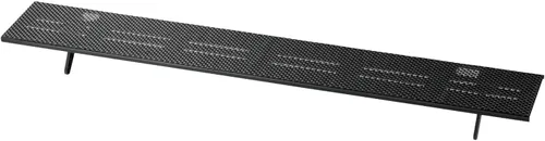 Elecom AVD-TVTS02BK Estante de almacenamiento para accesorios de TV con lámina antideslizante, modelos compatibles de más de 42 pulgadas (35.4 in),