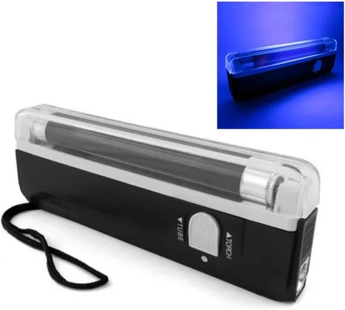 Miniatura 2 de Linterna portátil luz negra UV de mano con LED