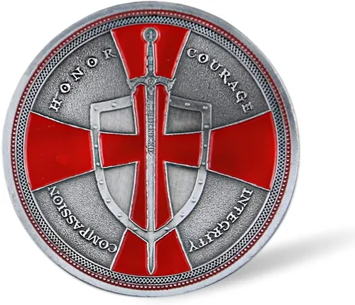 Miniatura 3 de AtSKnSK Moneda de desafío de los caballeros templarios