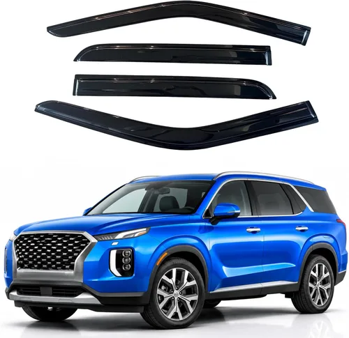 Miniatura 143 de Visor para ventana IG para Hyundai Venue 2020-2023, protector contra la lluvia, adhesivo extra duradero, deflector de viento para lado