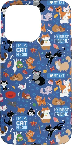 Miniatura 31 de Disney Carcasa para iPhone 17, diseño de gatos I Love My Cat