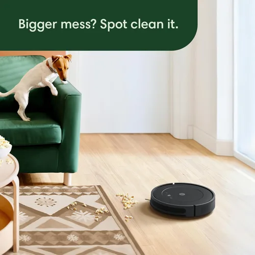 Miniatura 5 de iRobot Roomba Vac Robot Aspiradora (Q011) - Succión de levantamiento de potencia, modo de limpieza más silencioso, limpieza multisuperficie, limpia