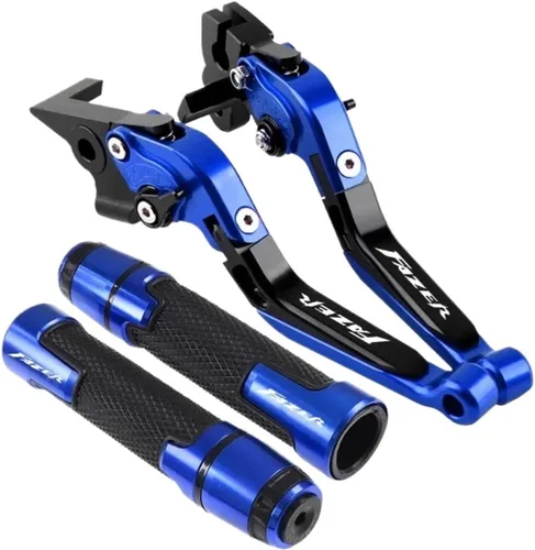 Miniatura 2 de Compatible with Yamaha FAZER FZ1 FZ6 FZ8 FAZER XJ6 FAZER FZ 1/6/8 Motorcycle CNC Adjustable Folding Extendable Brake Clutch Levers Handle(NO.1)