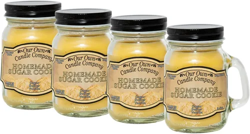 Miniatura 35 de Our Own Candle Company - Mini vela perfumada en tarro con eliminador de humo, 3.5 onzas (paquete de 4)