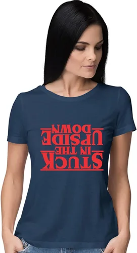 Miniatura 19 de Go All Out Camiseta para mujer Stuck in The Upside Down