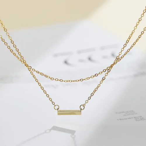 Miniatura 5 de Collner Collar con colgante de corazón de oro de 14 quilates para mujer, delicado collar de estrella, gargantilla de mal de ojo, collar bohemio