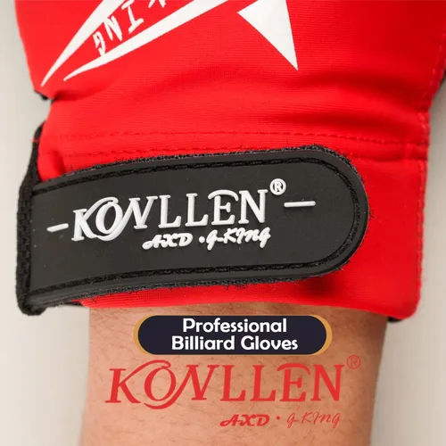 Miniatura 50 de KONLLEN Billiards Gloves for Left Hand/Right Hand L/XL Pool Gloves Professional Non-Slip Adjustable Breathable Snooker Gloves Popular Sizes for Men