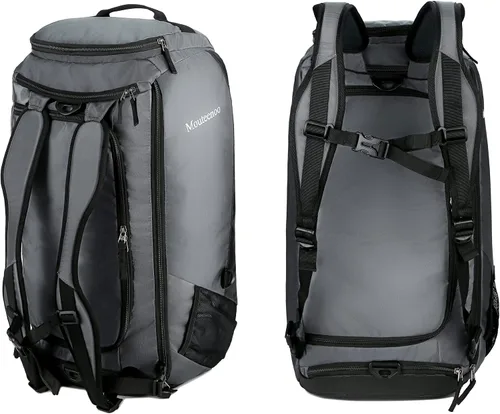 Miniatura 4 de Mouteenoo Mochila de viaje con compartimento para zapatos, resistente al agua, bolsa de gimnasio con correas de hombro para hombres y mujeres