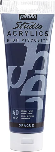 Miniatura 20 de Pebeo Acrílicos de Alta Viscosidad para Estudio Fino, Juego de 30 x 20 ml, Modelo: 833431 Conjunto de 30 X 20 Ml