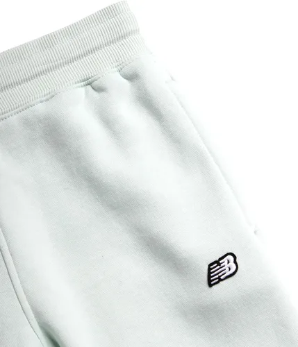 Miniatura 43 de New Balance Pantalones deportivos para niña, forro polar de mezcla de algodón suave con cordón y bolsillos (tallas 8-16)