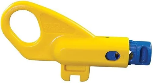 Miniatura 5 de Klein Tools Kit de probador de cables con pelacables, engarzador, herramientas de corte y enchufes de datos RJ45