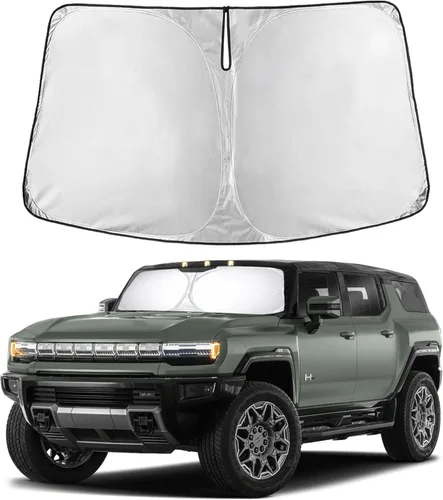 Miniatura 228 de Econour Parasol para parabrisas compatible con Honda Civic 2016-2021, protector de parasol plegable para ventana, bloquea los rayos UV y mantiene tu