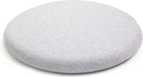 Miniatura 8 de Cojines redondos extraíbles para silla, almohadillas de espuma viscoelástica, cómodo cojín de asiento antideslizante y transpirable, adecuado