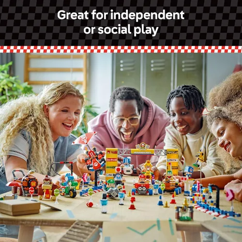 Miniatura 6 de LEGO Super Mario: Kit estándar de Mario Kart, juego de construcción de juguetes coleccionables para niños, niños y niñas, a partir de 7 años