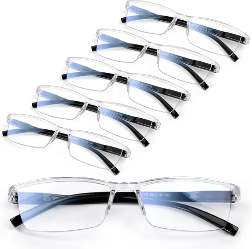 Miniatura 11 de Gaoye Executive Style Reading Glasses Men - Durable Readers with Blue Light Filtering- Comfortable Fit with TR90 Frames