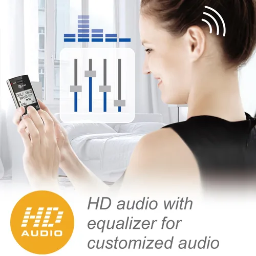 Miniatura 11 de AT&T CL83507 DECT 6.0 - Teléfono inalámbrico de 5 auriculares para el hogar con base de teclado dual, contestadora, bloqueo de llamadas, Base