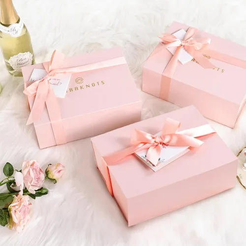 Miniatura 7 de CARAKNOTS Caja de regalo de propuesta de dama de honor, juego de regalo de dama de honor, caja rosa para damas de honor para boda, novia, despedida