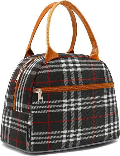 Miniatura 38 de Bolsa de almuerzo aislada FlowFly - Bolsa de asas organizadora para mujeres/hombres, Alpaca