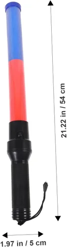 Miniatura 9 de MAGICLULU Tráfico luminoso reutilizable LED Cheering Stick para conciertos Alertas de emergencia Control de tráfico Eventos comunitarios
